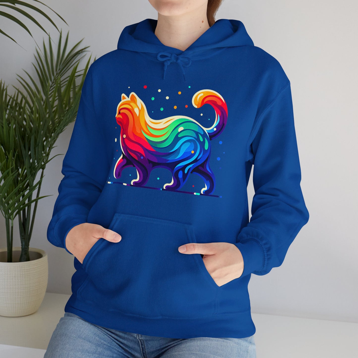 Rainbow Mood Gender-Neutral Hoodie