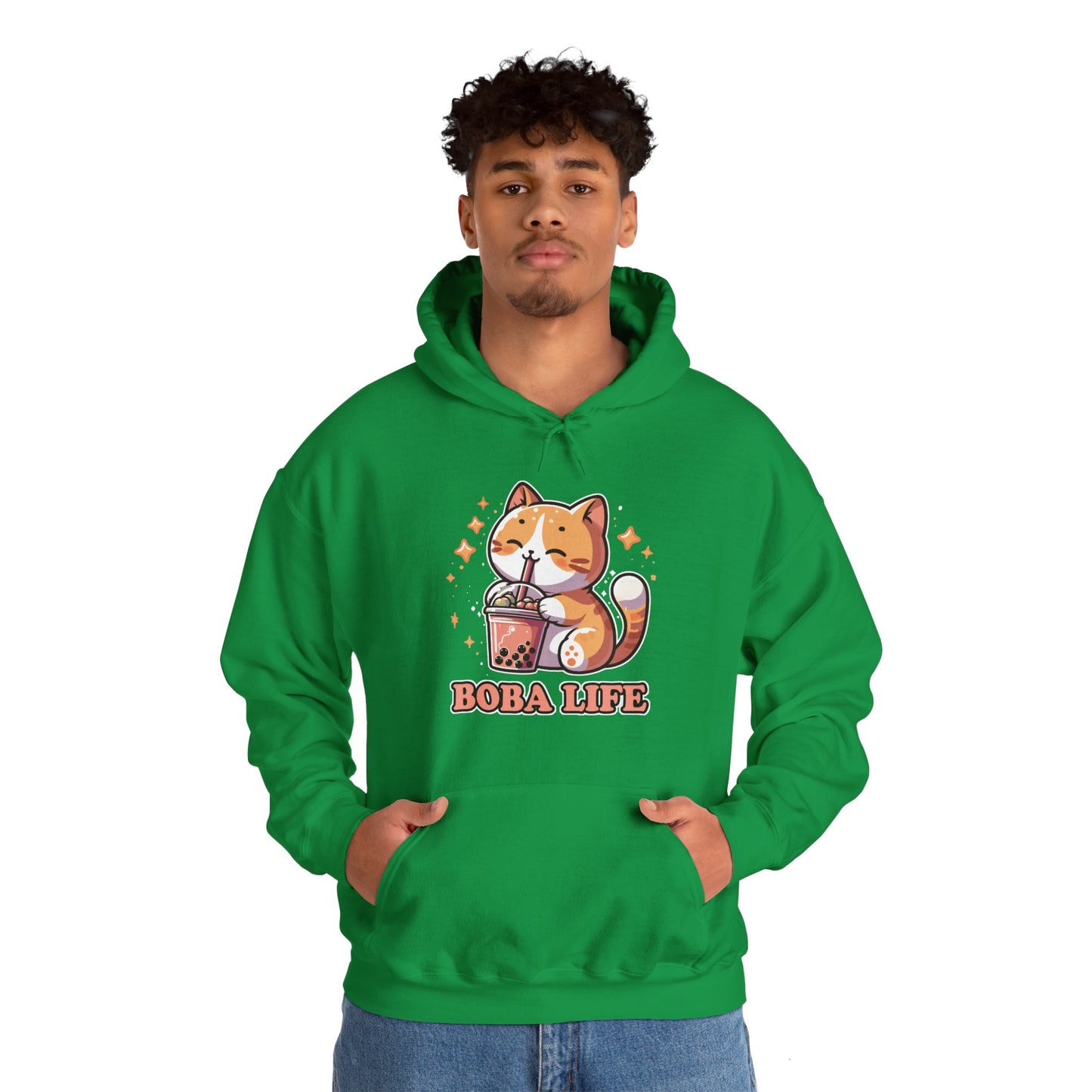 Boba Life Cat Hoodie