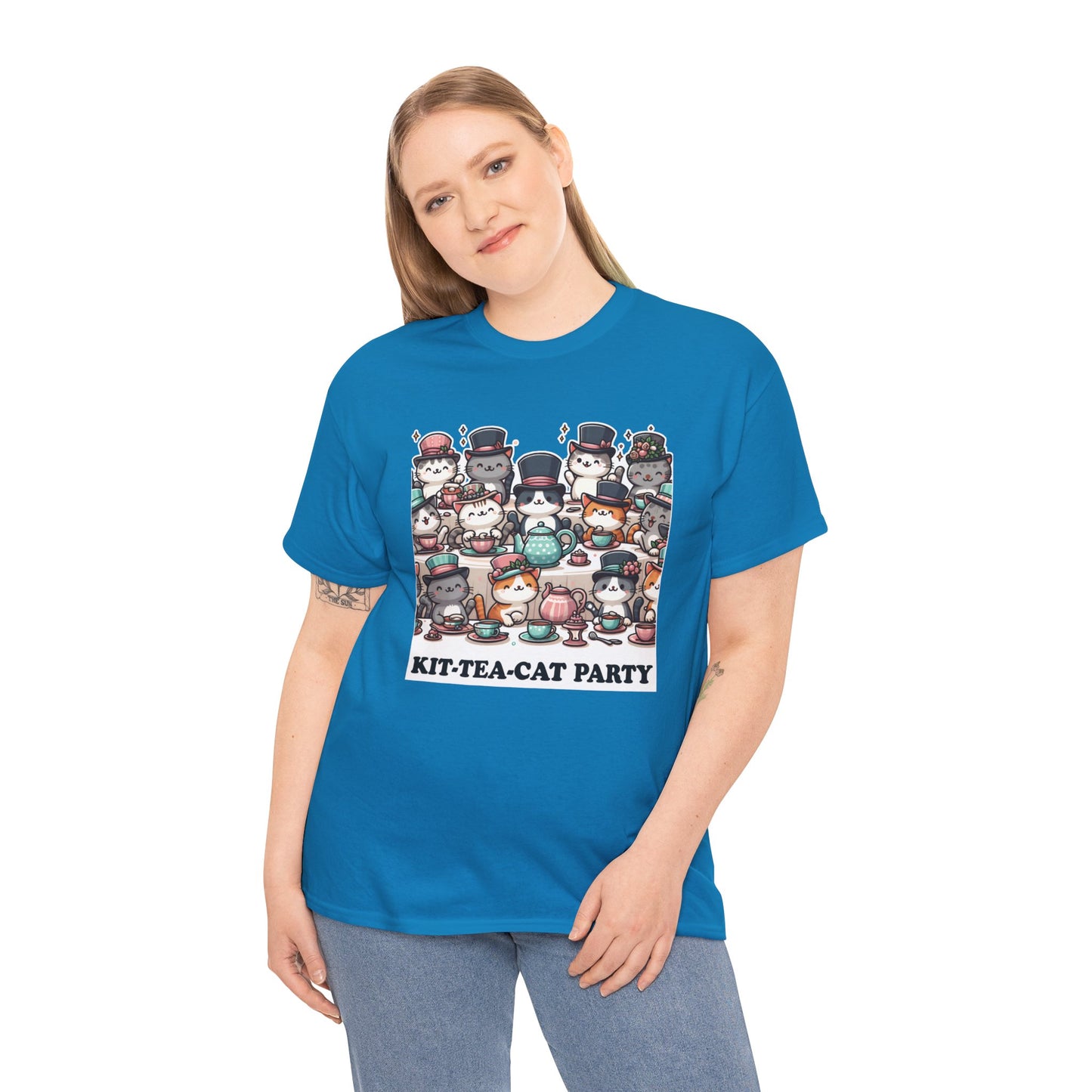 Kit-Tea-Cat Party T-Shirt