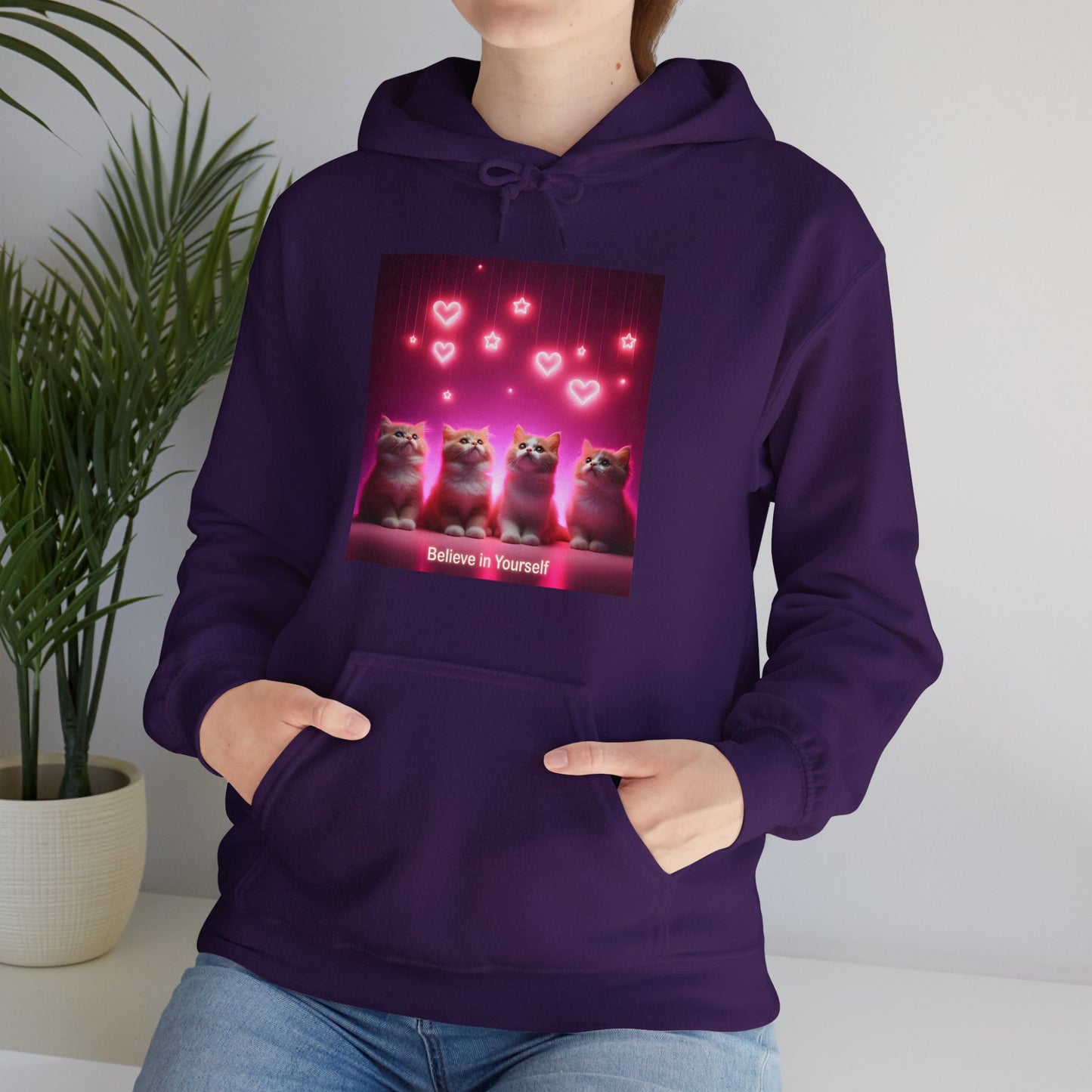 Believe in Yourself Gender-Neutral Hoodie