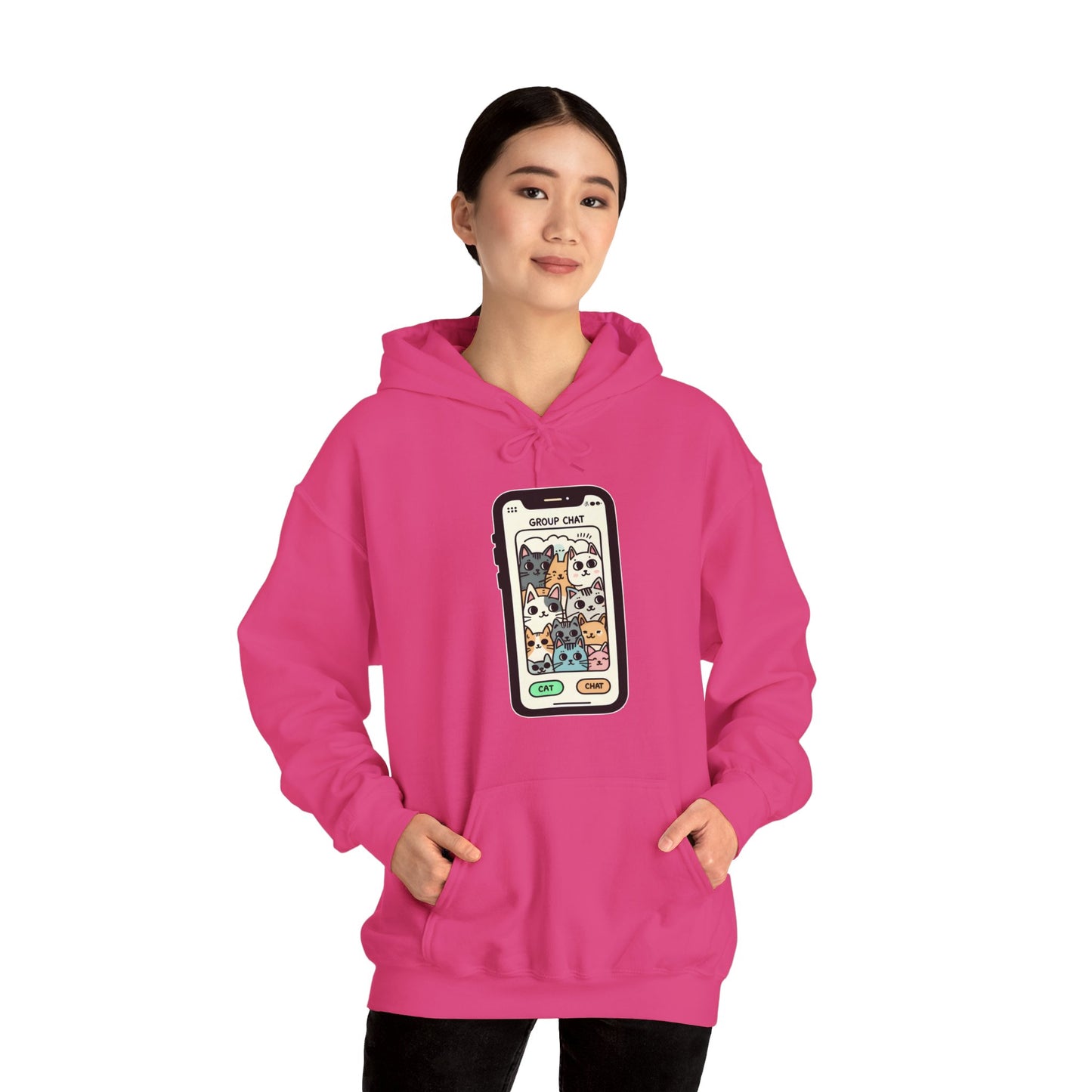 Group Chat Gender-Neutral Hoodie