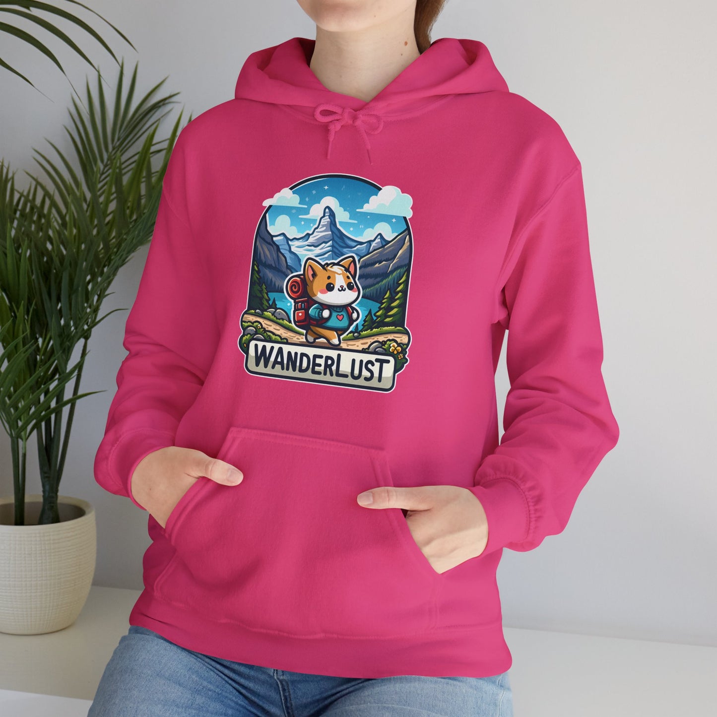 Wanderlust Gender-Neutral Hoodie