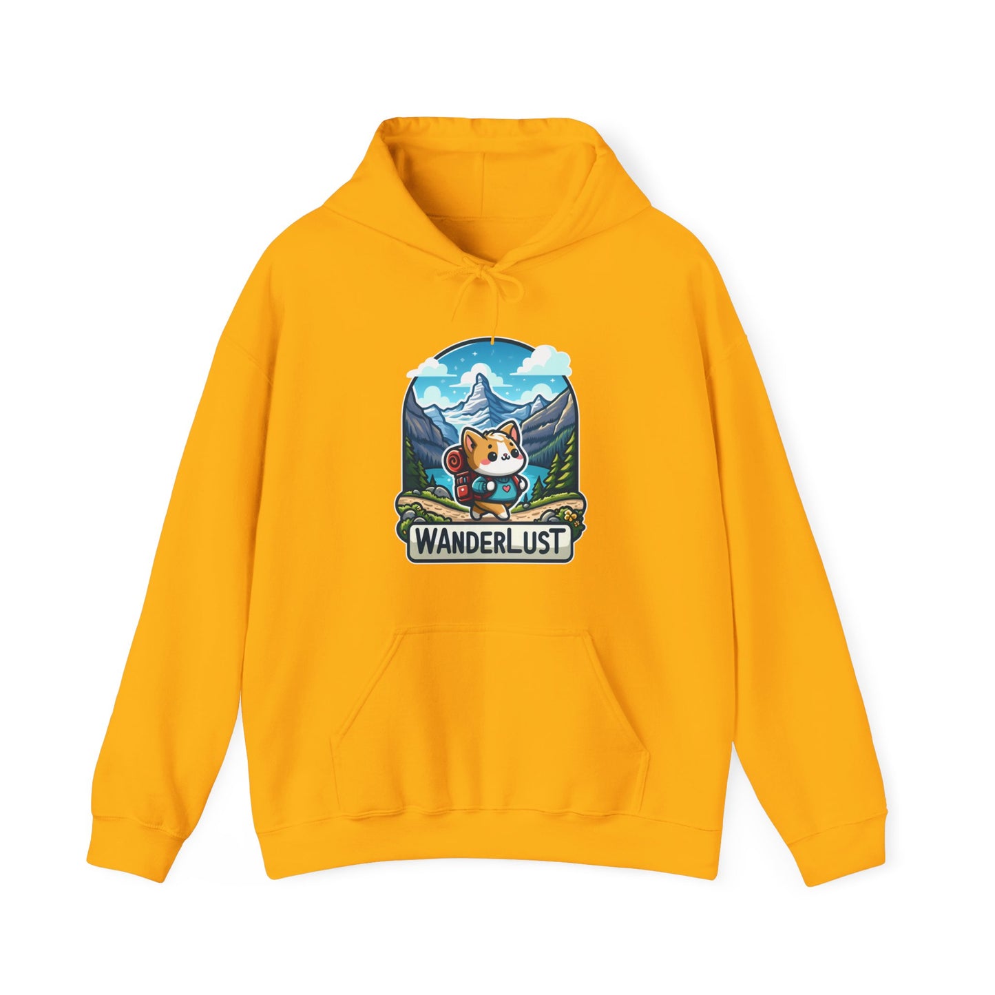 Wanderlust Gender-Neutral Hoodie