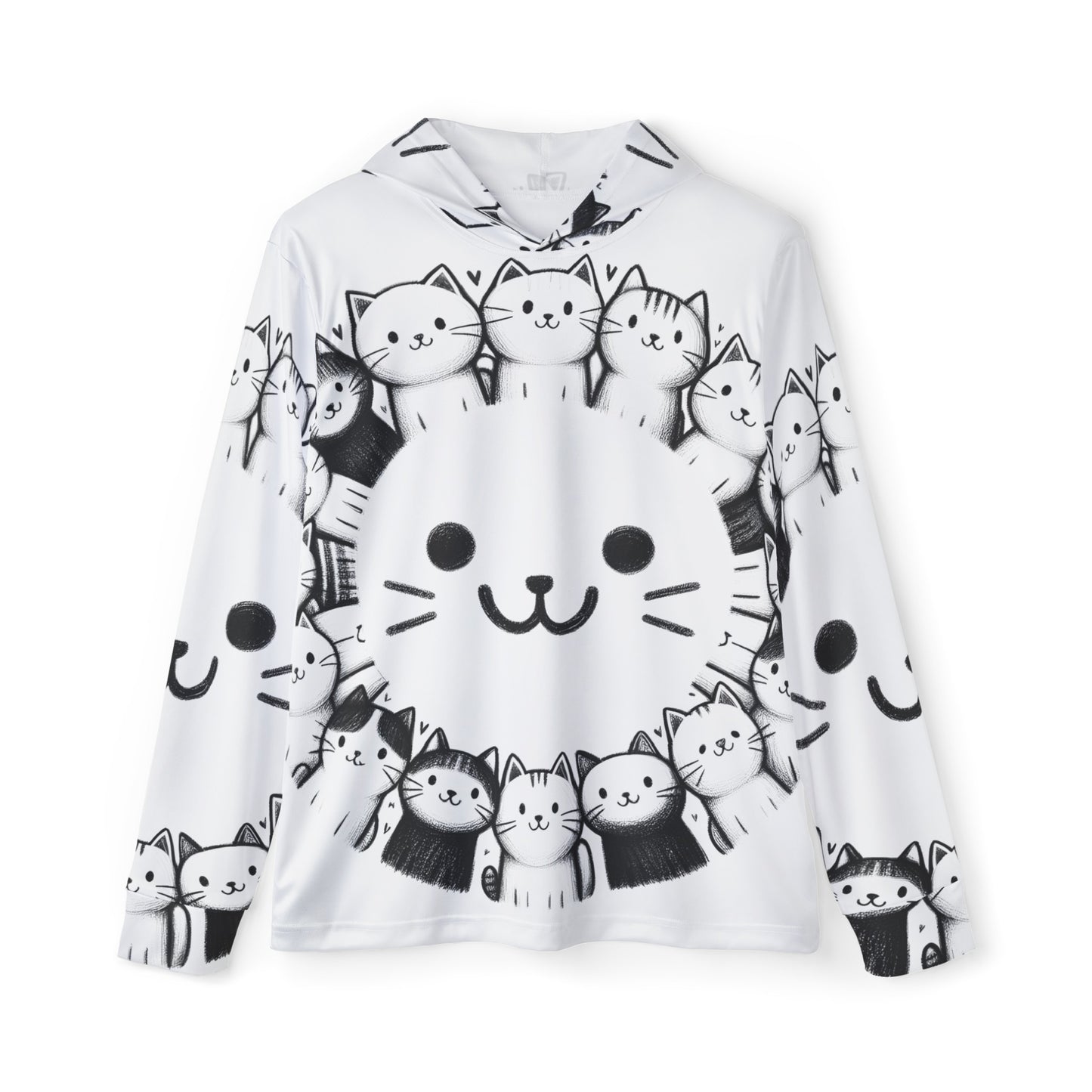 Happy Cats Unisex Lightweight Hoodie