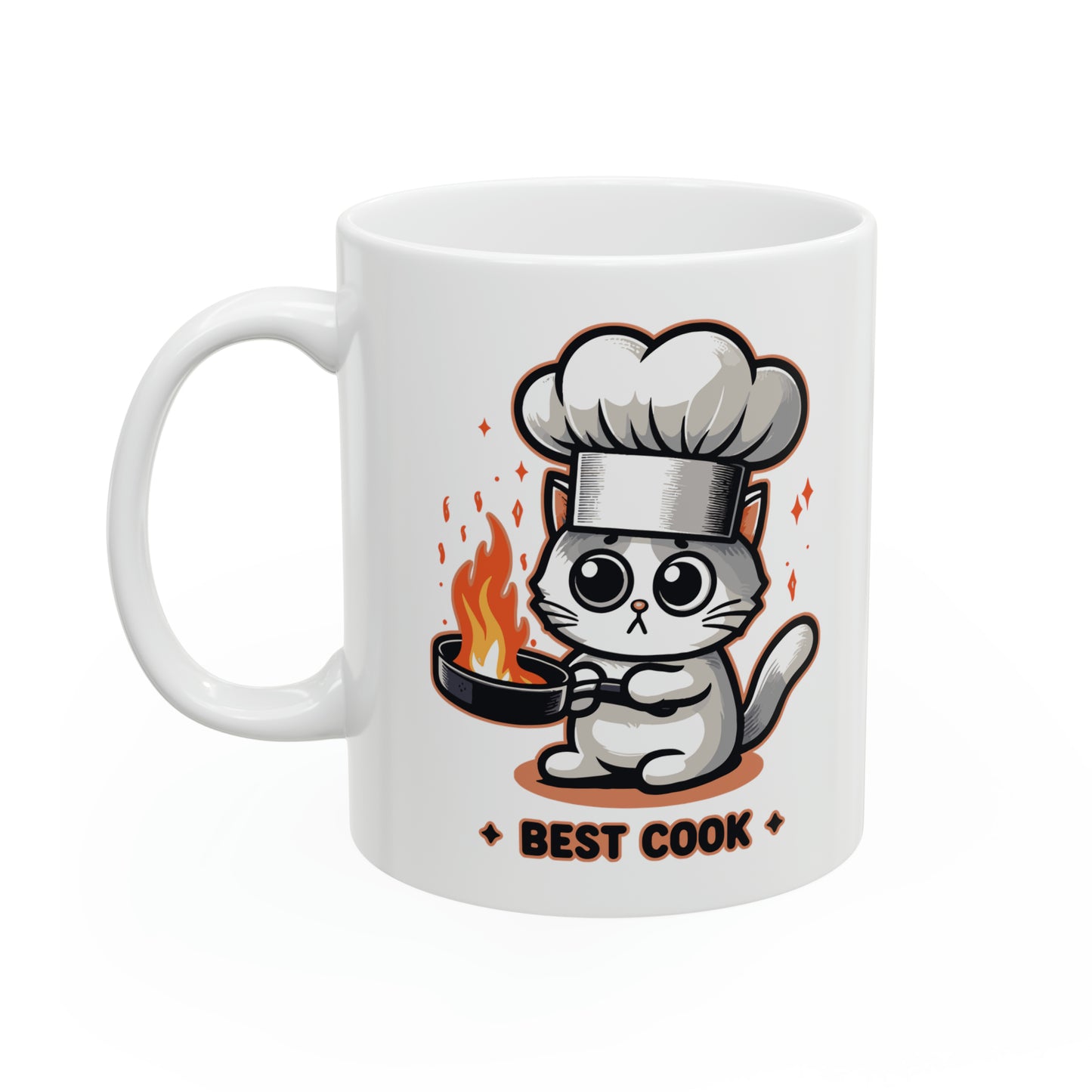 Best Cook Cat Mug