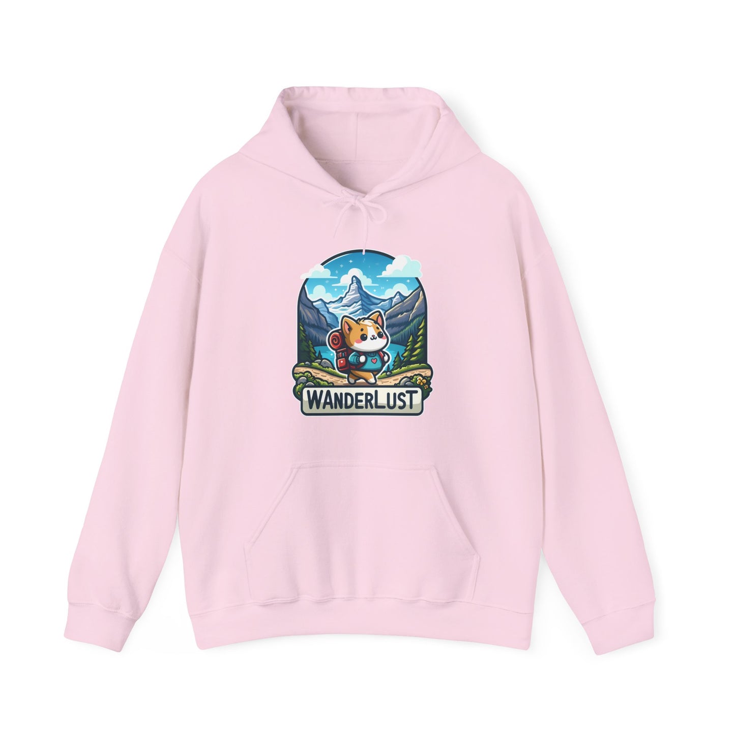Wanderlust Gender-Neutral Hoodie