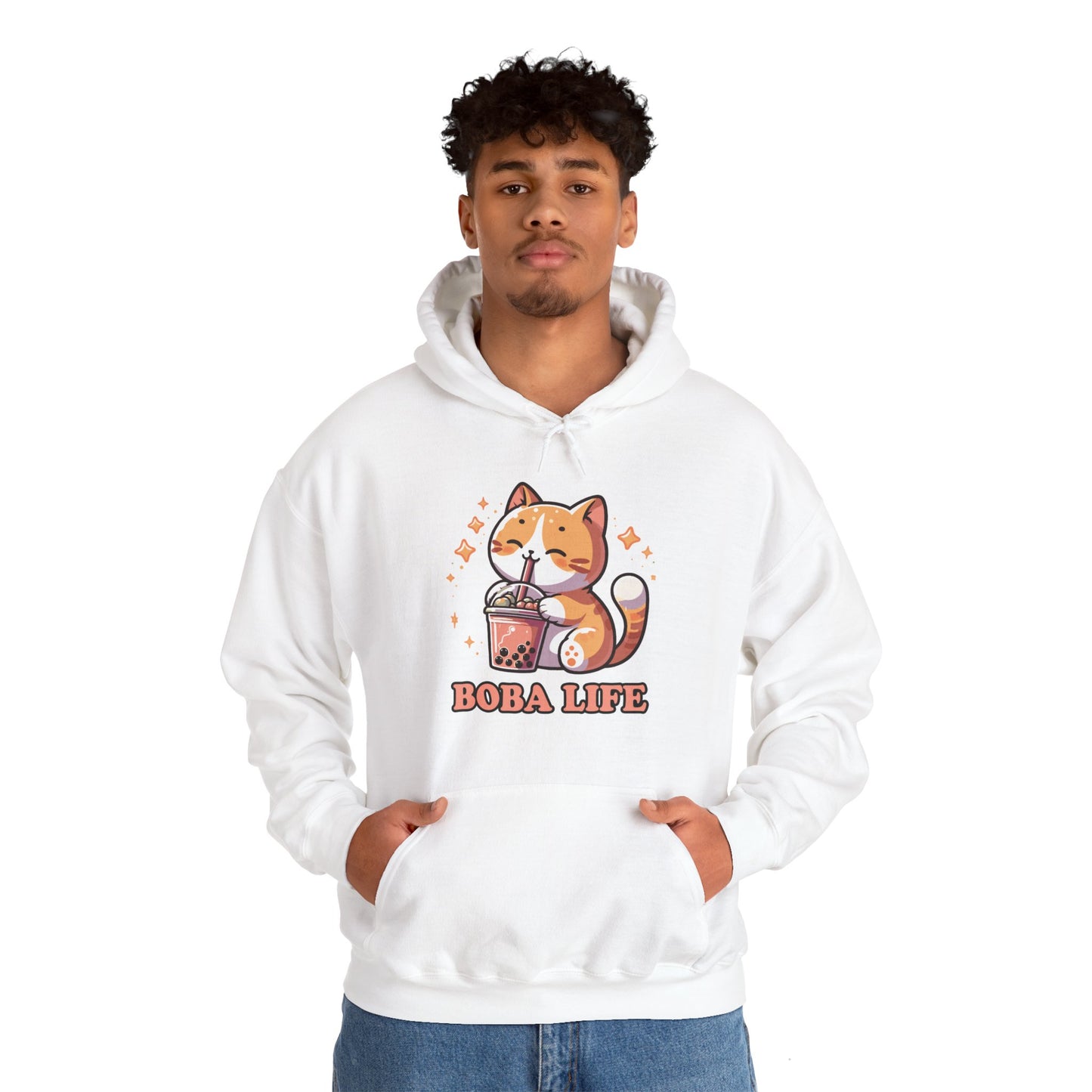 Boba Life Cat Hoodie