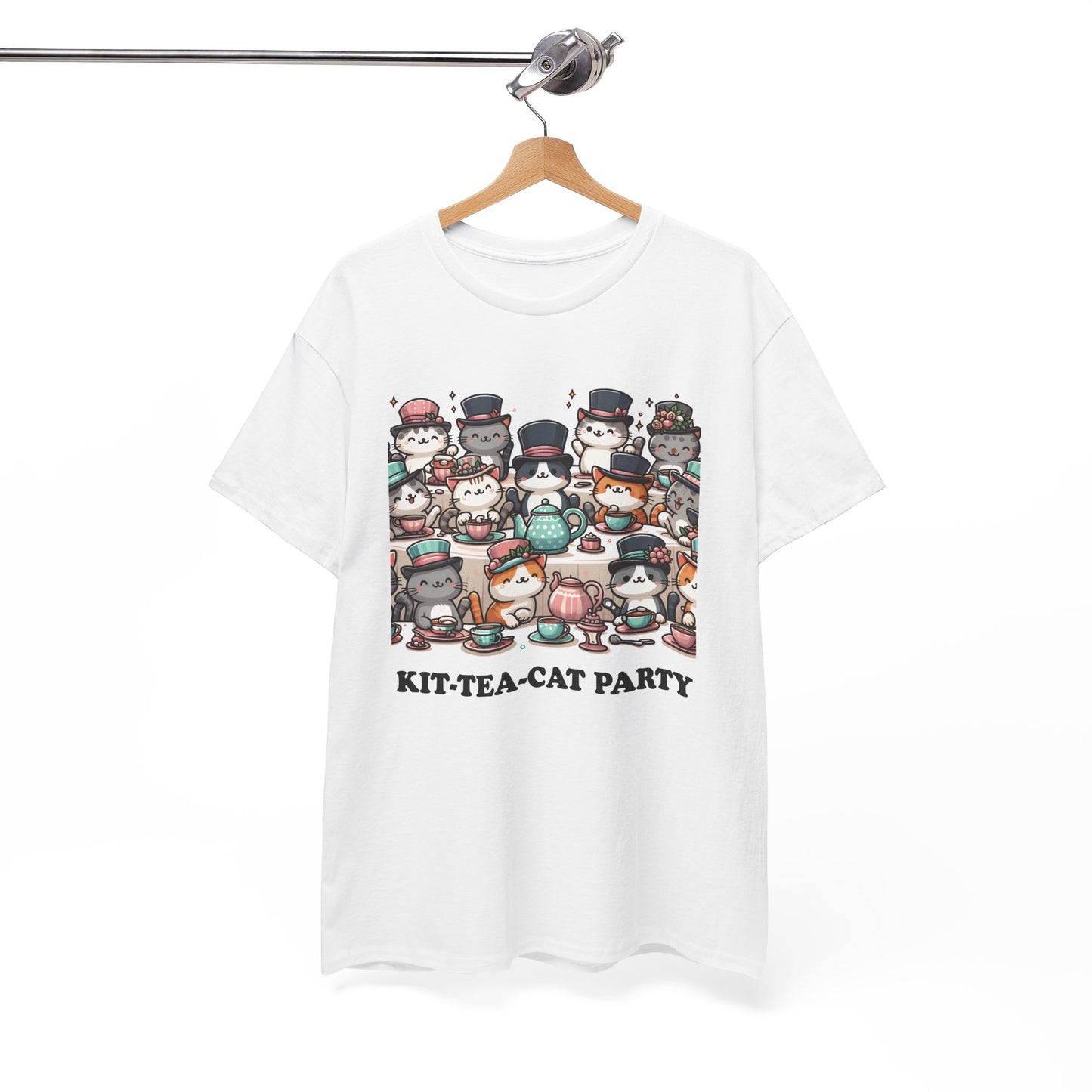 Kit-Tea-Cat Party T-Shirt