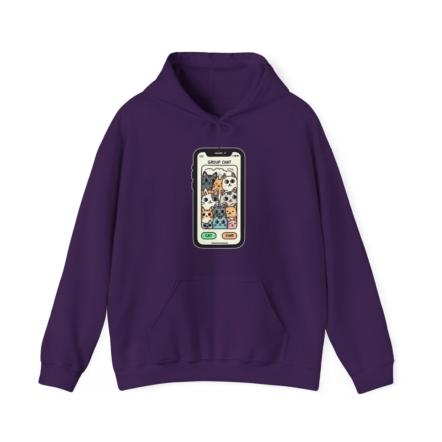 Group Chat Gender-Neutral Hoodie