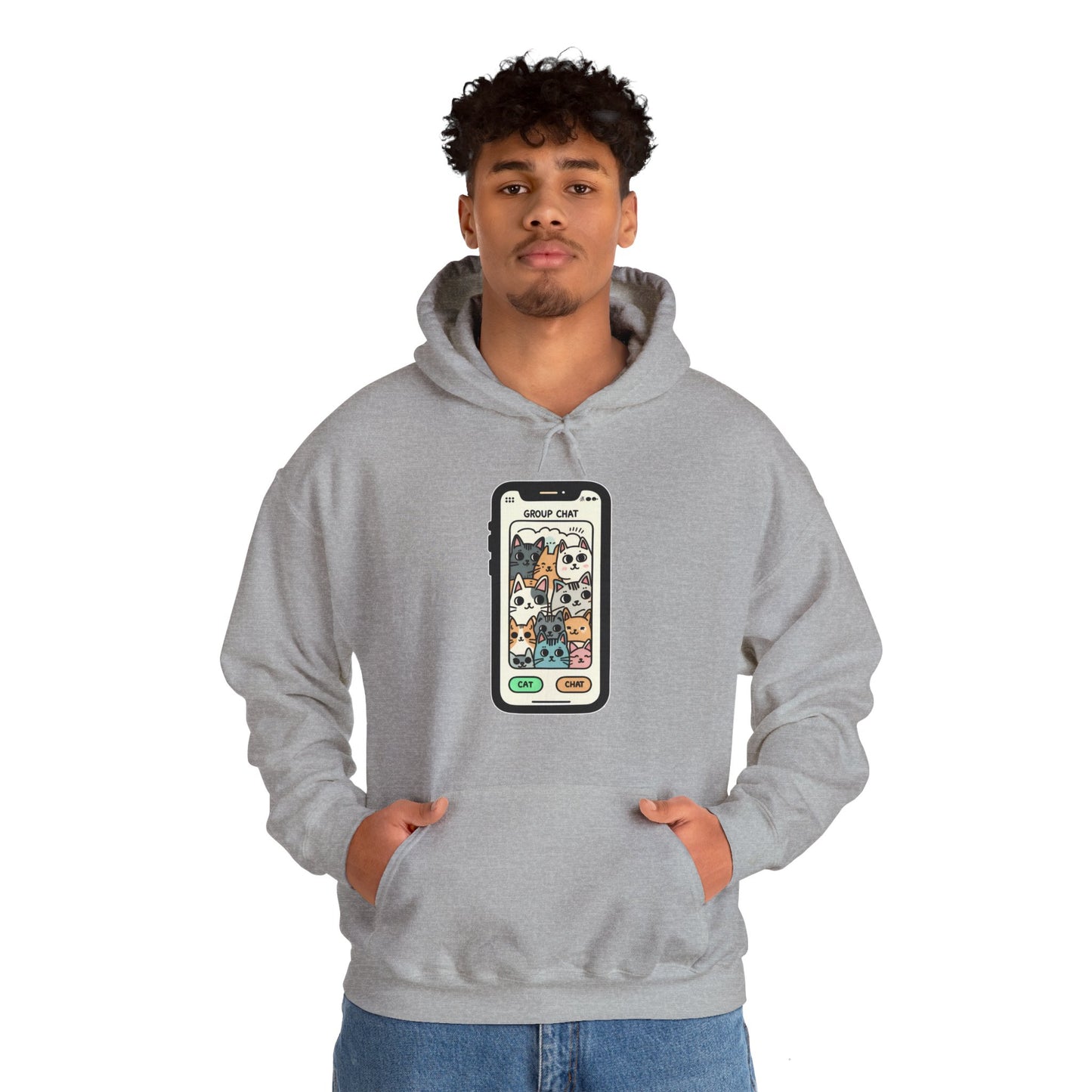 Group Chat Gender-Neutral Hoodie