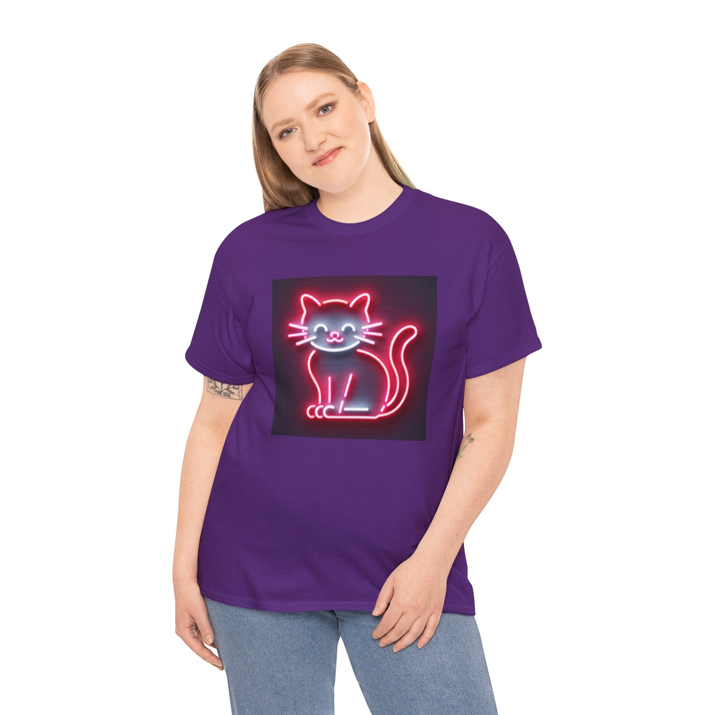 Neon Cat T-Shirt