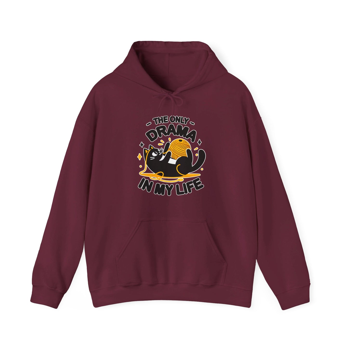 The Only Drama in my Life Gender-Neutral Hoodie