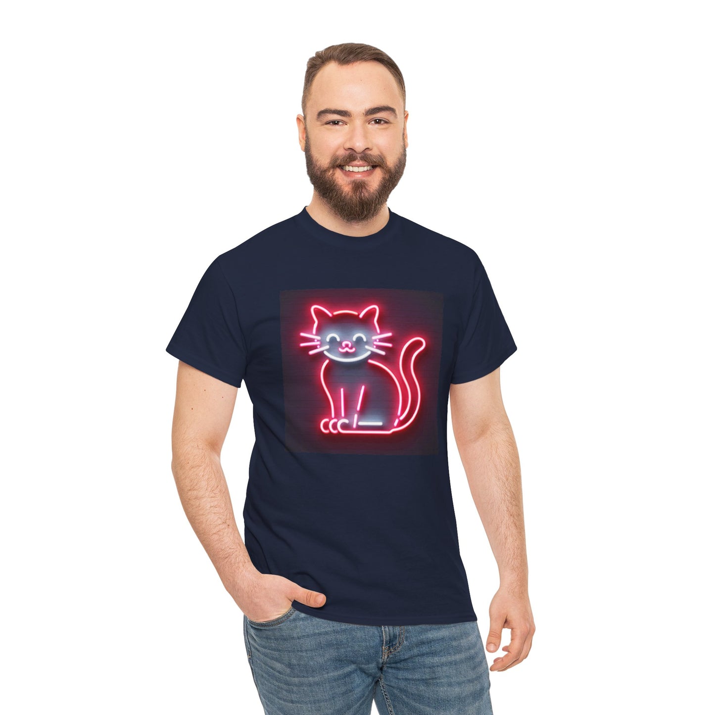 Neon Cat T-Shirt