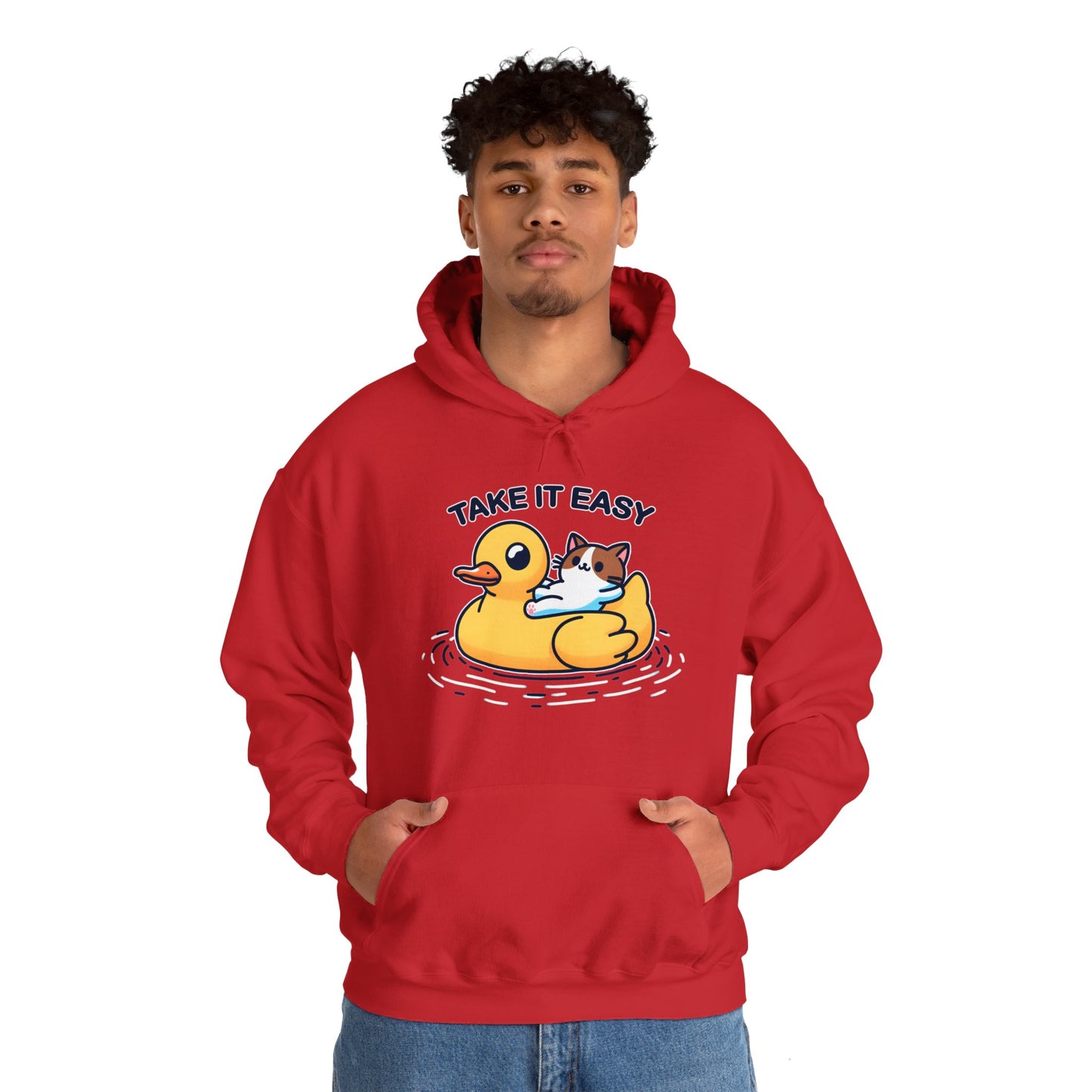 Take it Easy Gender-Neutral Hoodie