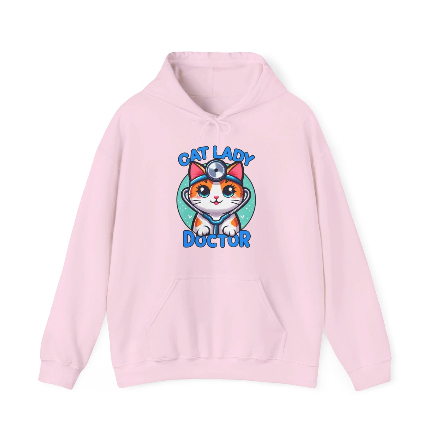 Cat Lady Doctor Gender-Neutral Hoodie
