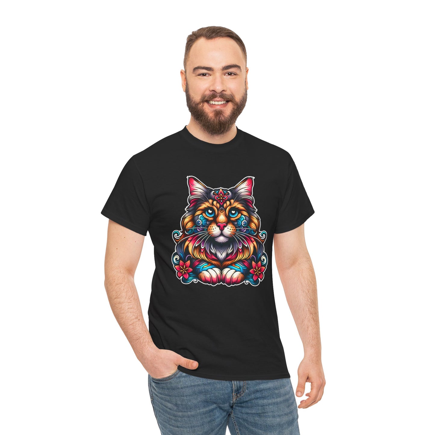 Tattoo Cat T-Shirt
