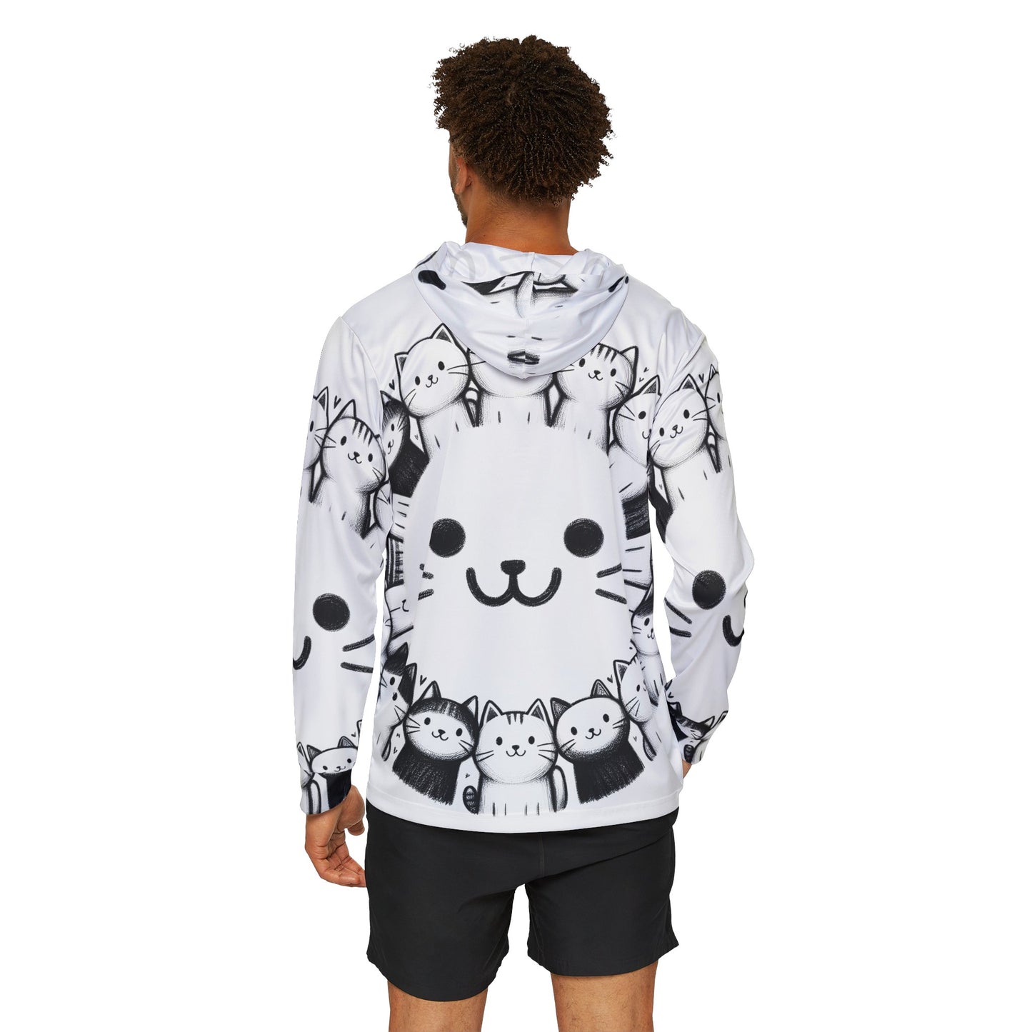 Happy Cats Unisex Lightweight Hoodie