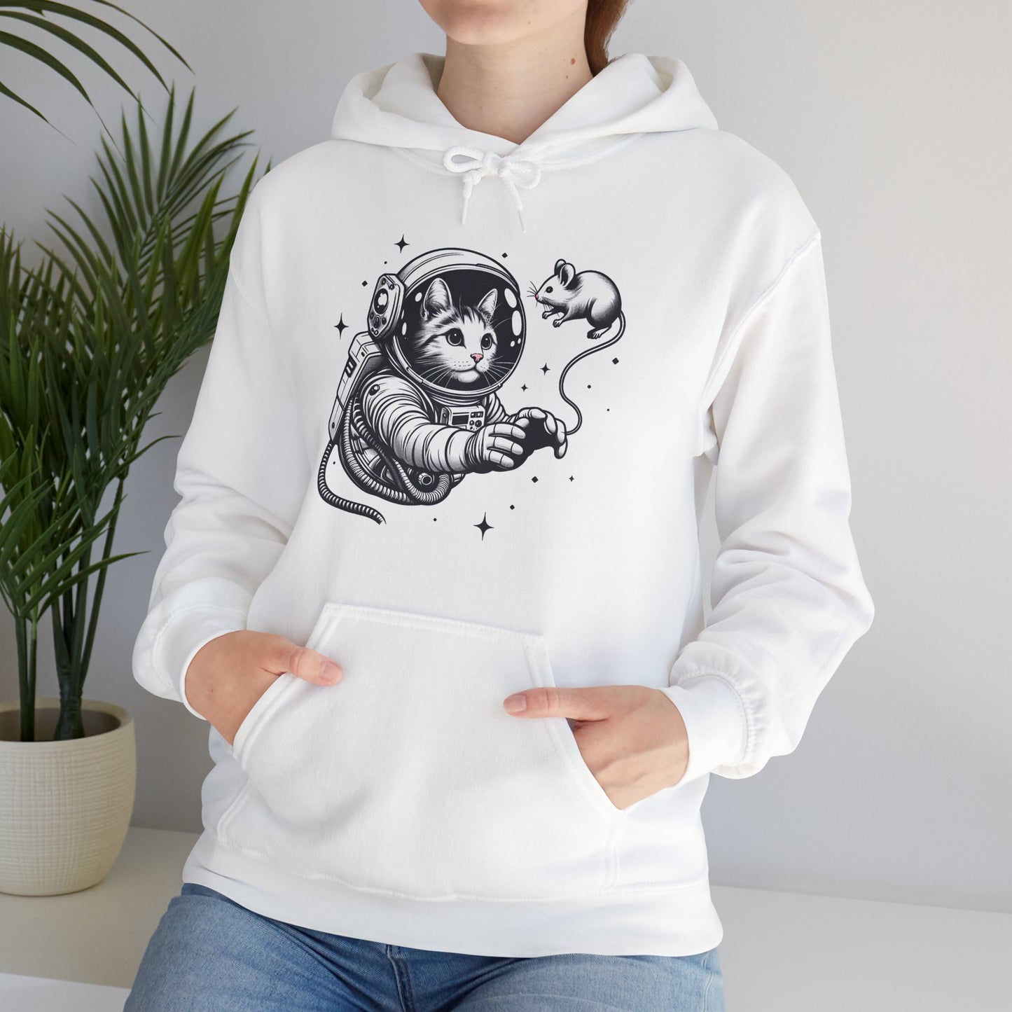 Astronaut Cat Hoodie