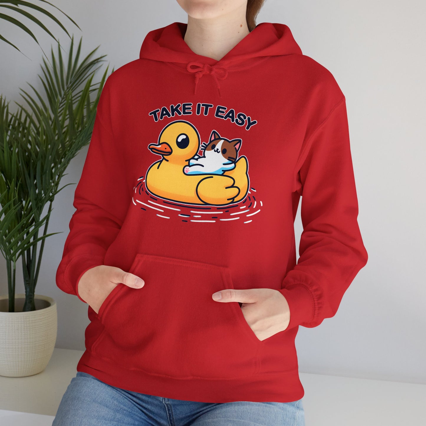 Take it Easy Gender-Neutral Hoodie