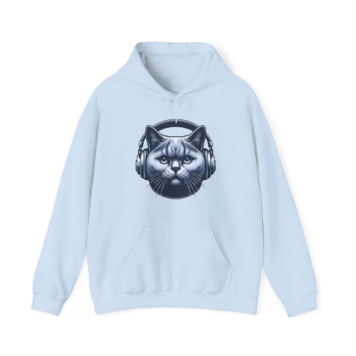 Headphones Cat Hoodie