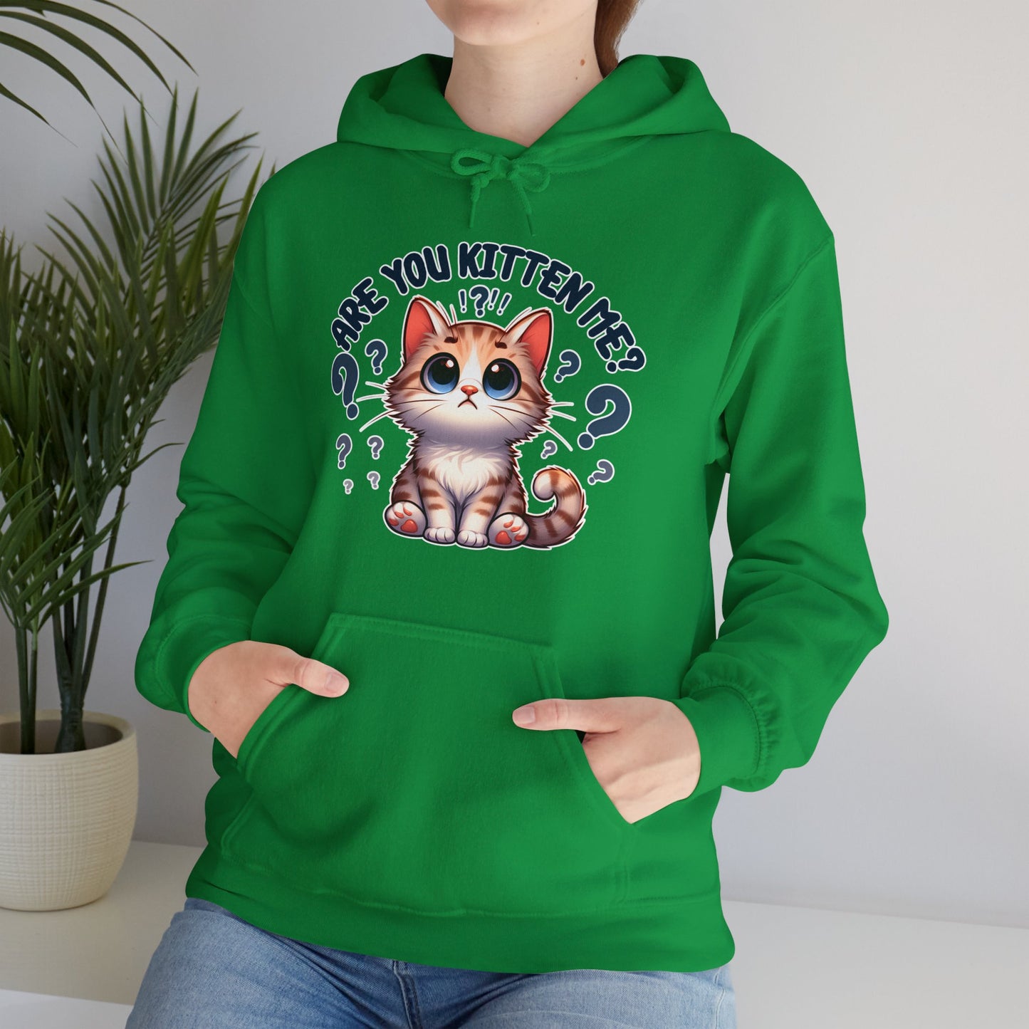 Are You Kitten Me? Gender-Neutral Hoodie