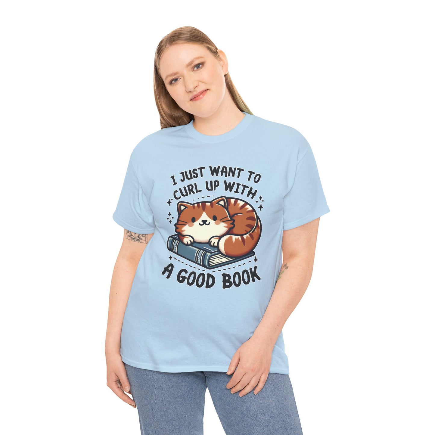 Curl Up With a Good Book T-Shirt