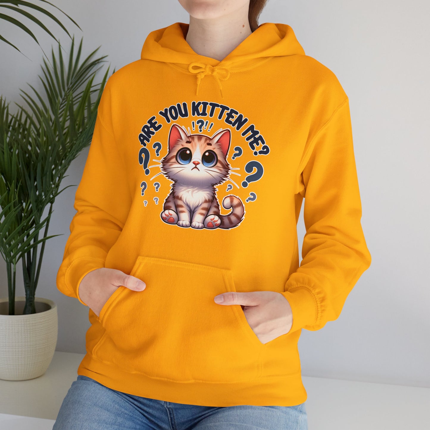 Are You Kitten Me? Gender-Neutral Hoodie