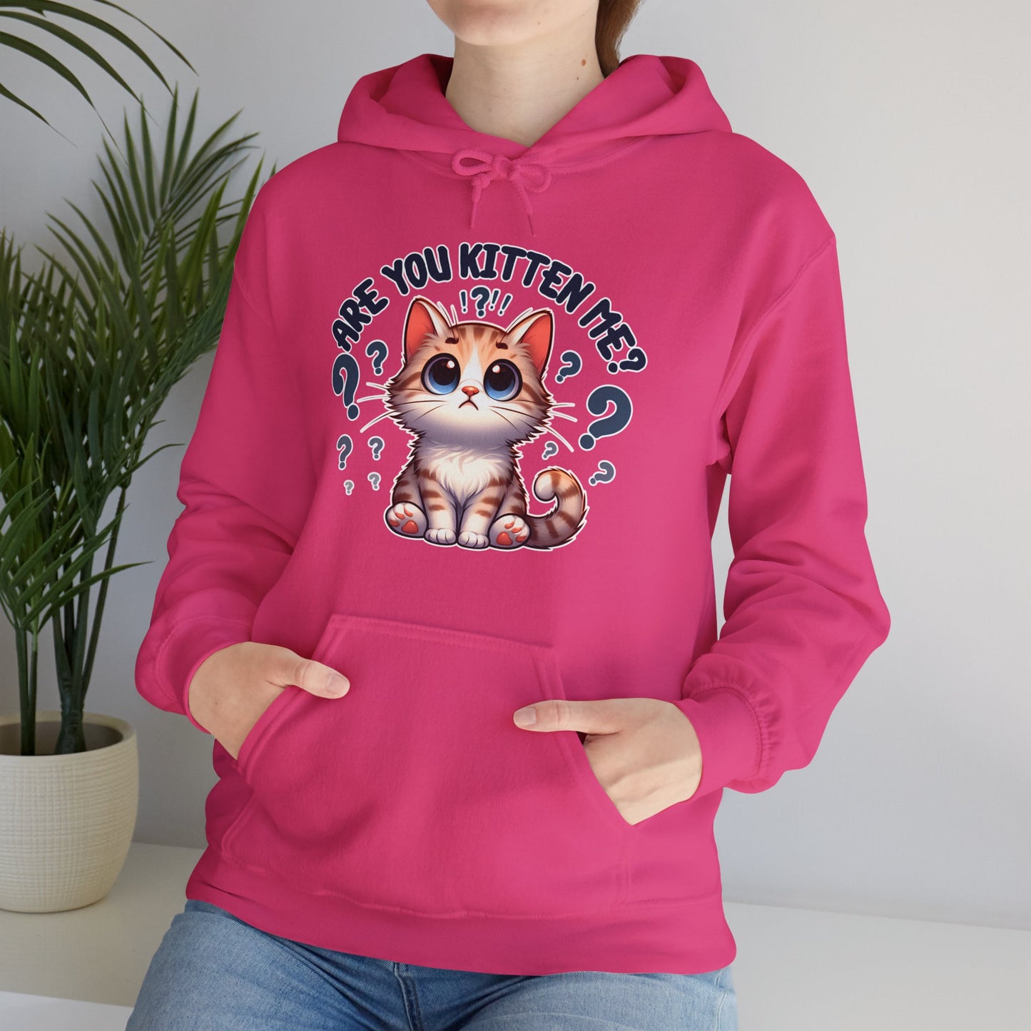 Are You Kitten Me? Gender-Neutral Hoodie
