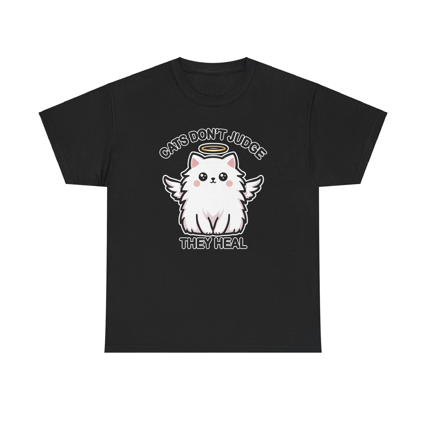 Cats Don't Judge They Heal T-Shirt