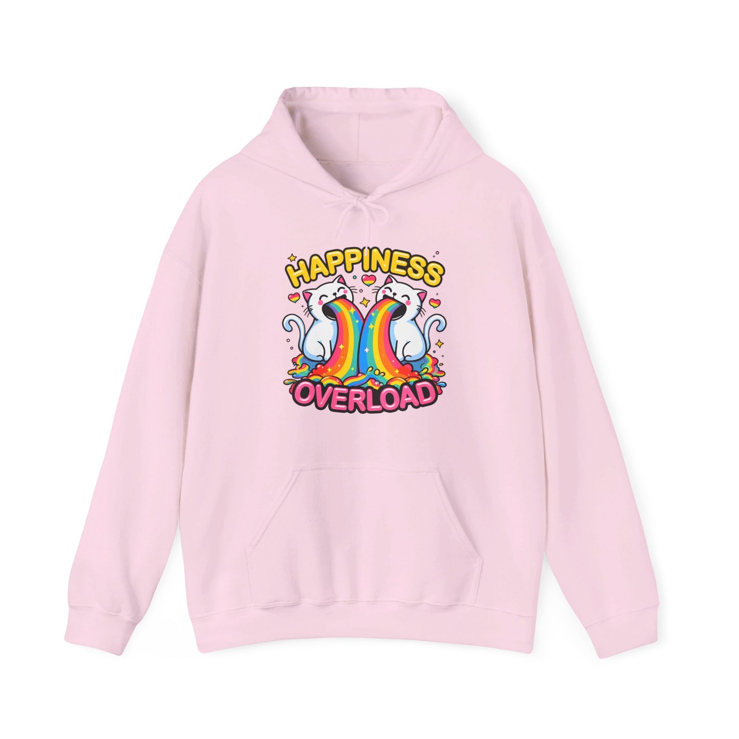 Happiness Overload Gender-Neutral Hoodie