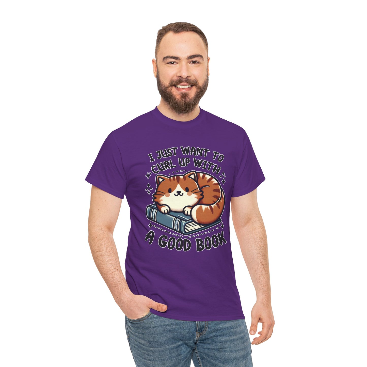 Curl Up With a Good Book T-Shirt