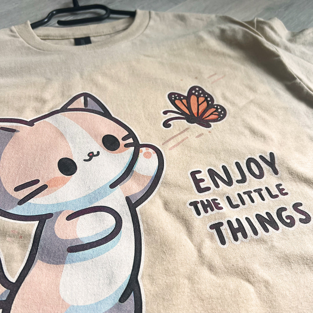 Enjoy the Little Things Gender-Neutral Hoodie