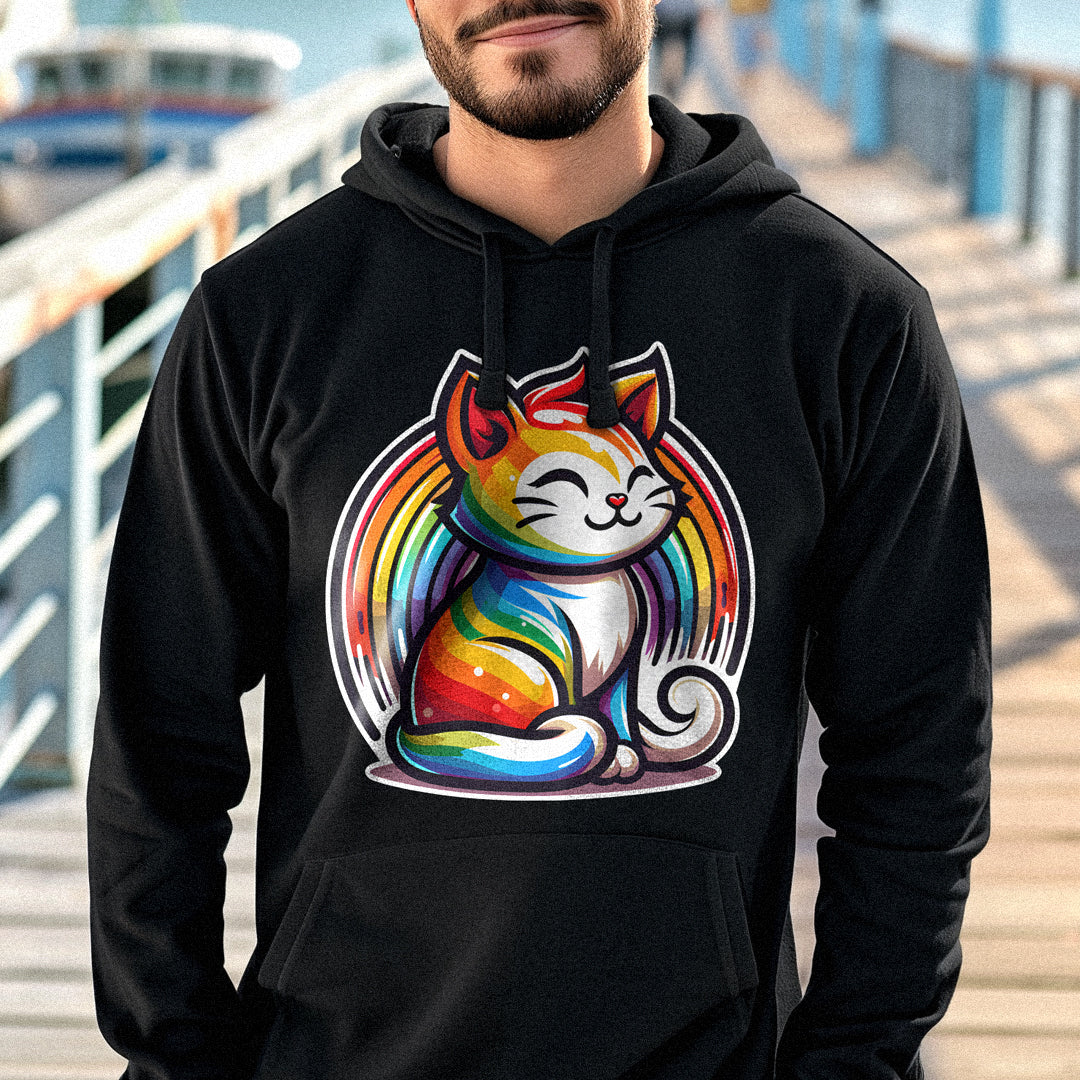 Rainbow Cat Hoodie