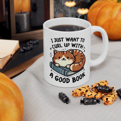 Curl Up With a Good Book Mug