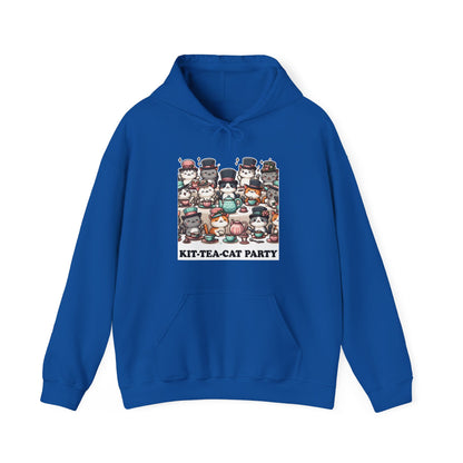 Kit-Tea-Cat Party Hoodie