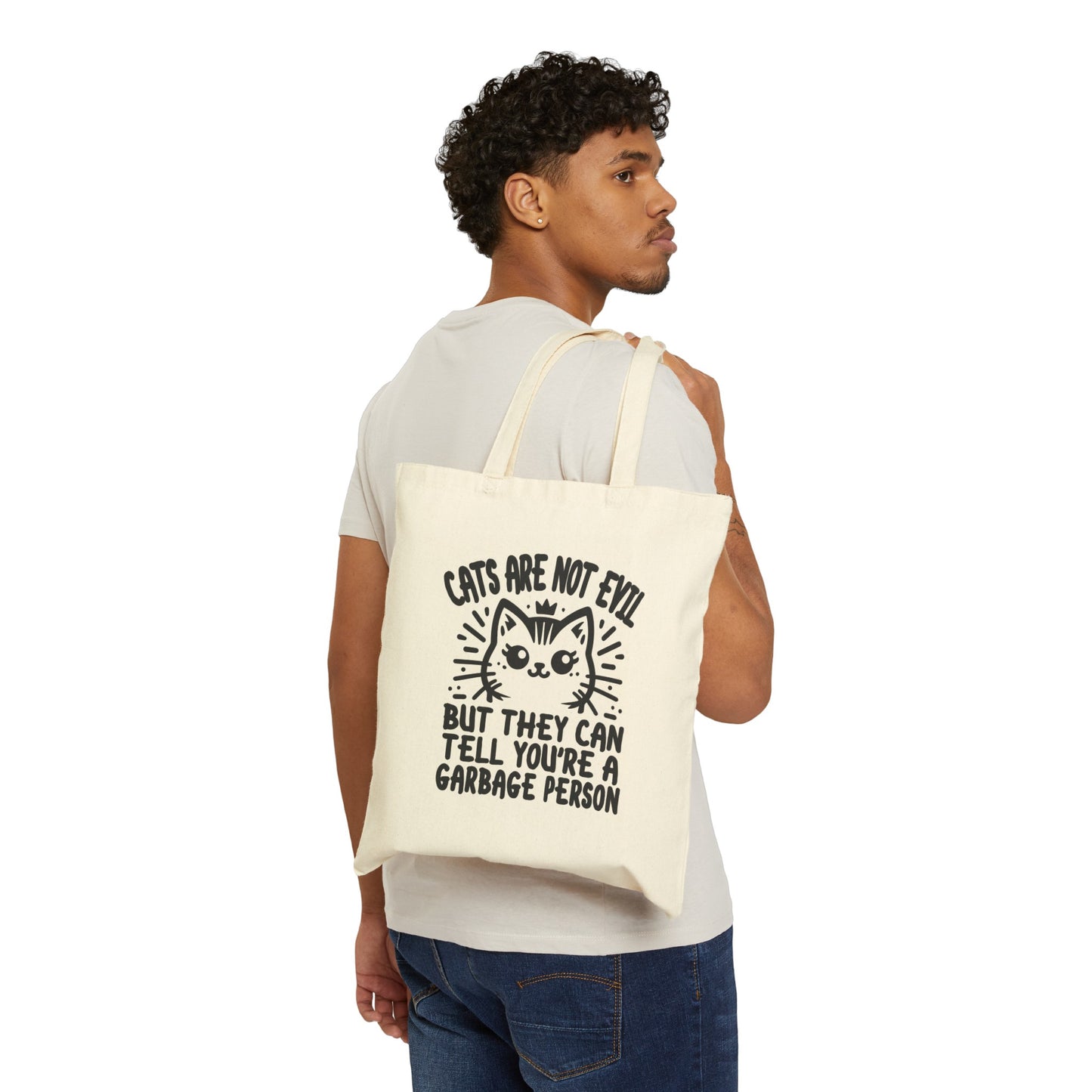 Cats are Not Evil Tote