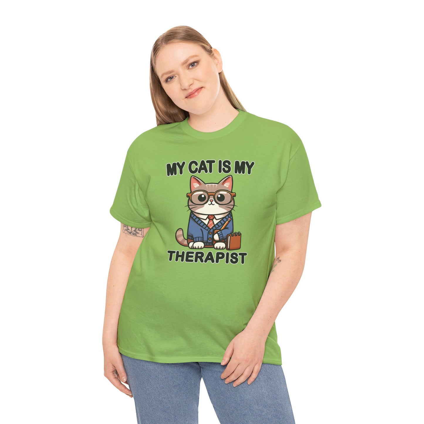 My Cat is My Therapist T-Shirt