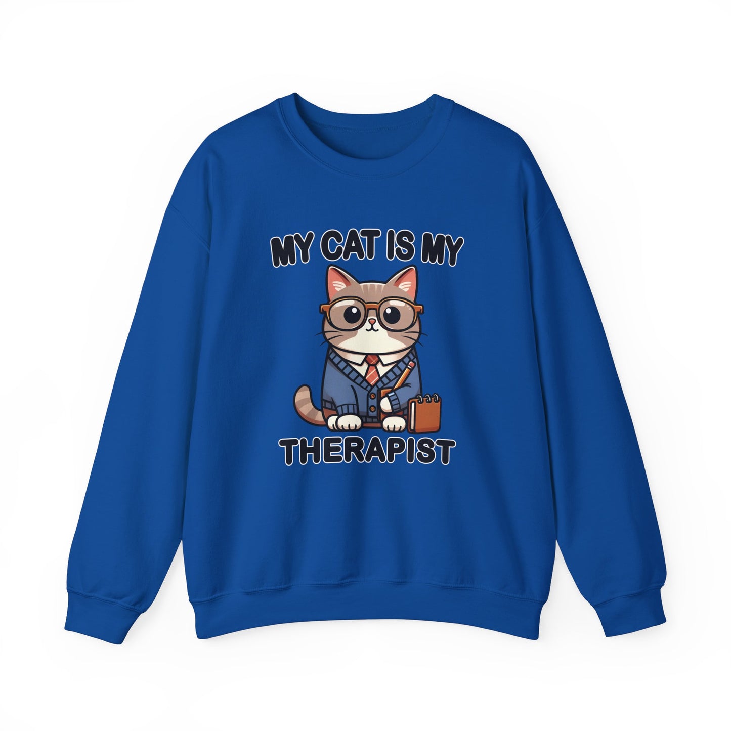 My Cat is My Therapist Sweatshirt