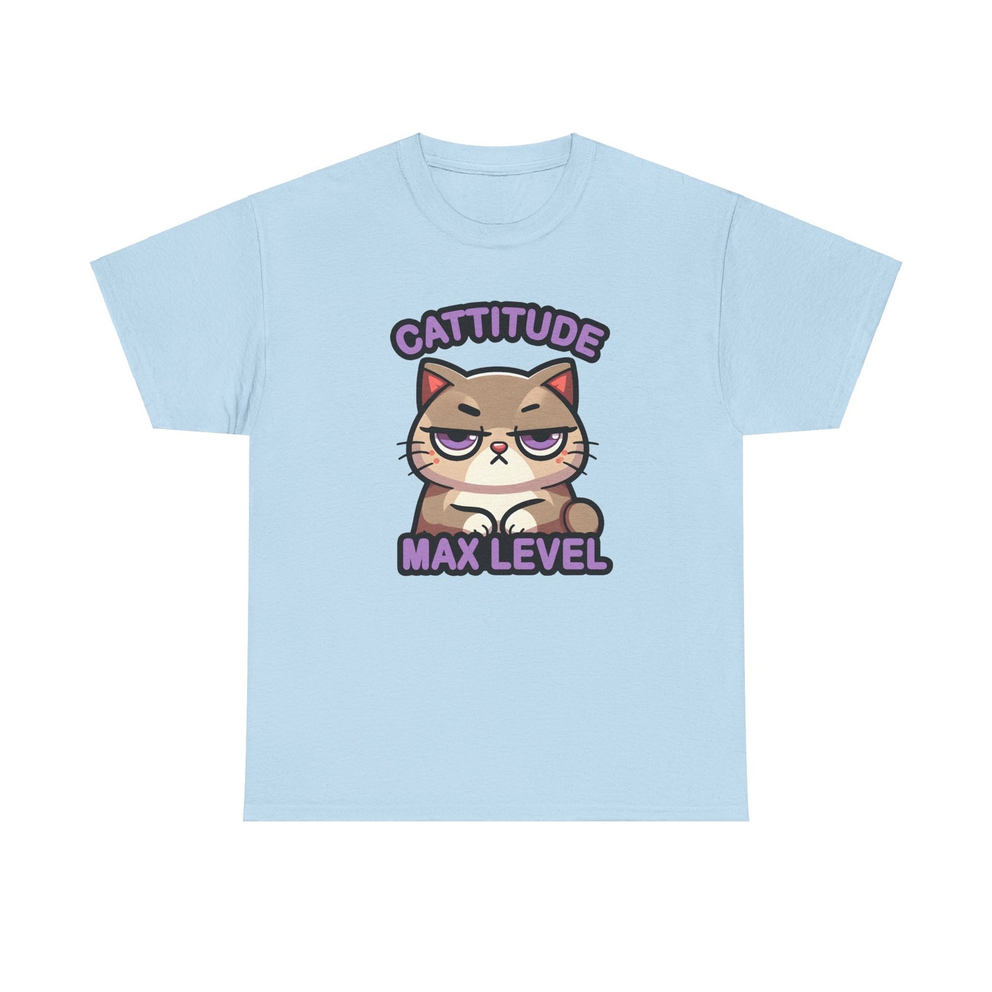 Cattitude Max Level T-Shirt