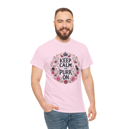 Keep Calm and Purr On T-Shirt