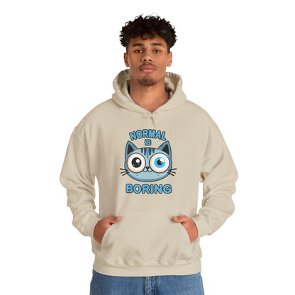 Normal is Boring Gender-Neutral Hoodie