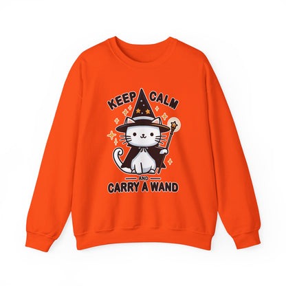 Keep Calm and Carry a Wand Sweatshirt