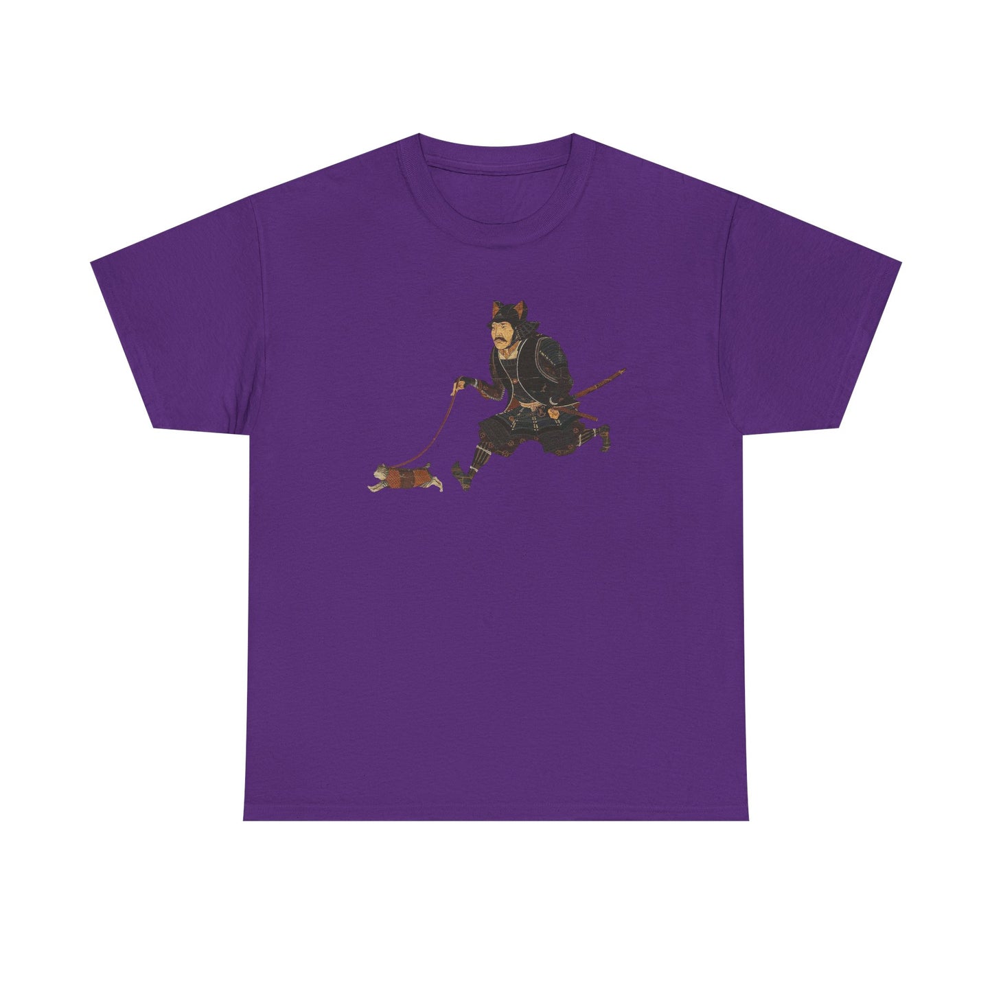 Samurai Walking Cat T-Shirt