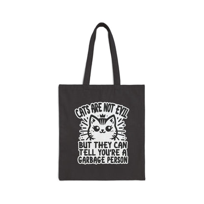 Cats are Not Evil Tote