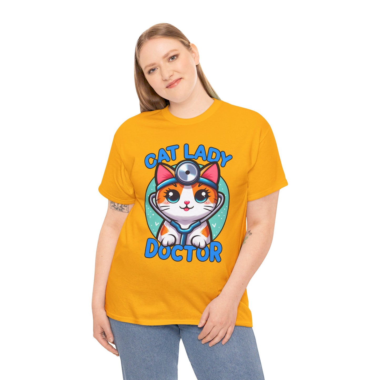 Cat Lady Doctor T-Shirt