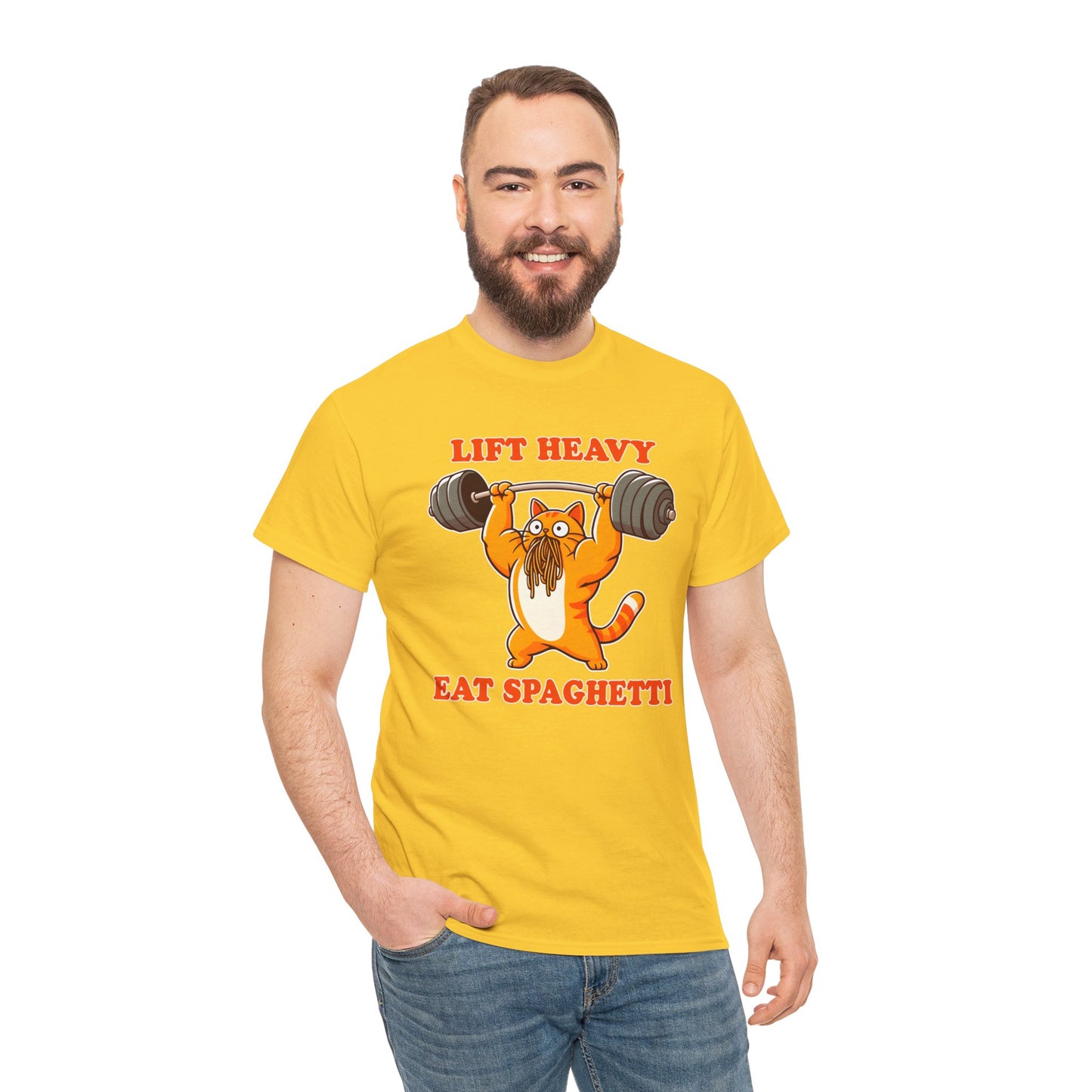 Lift Heavy, Eat Spaghetti T-Shirt