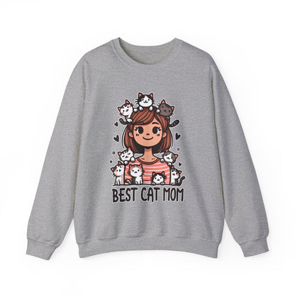 Best Cat Mom Sweatshirt