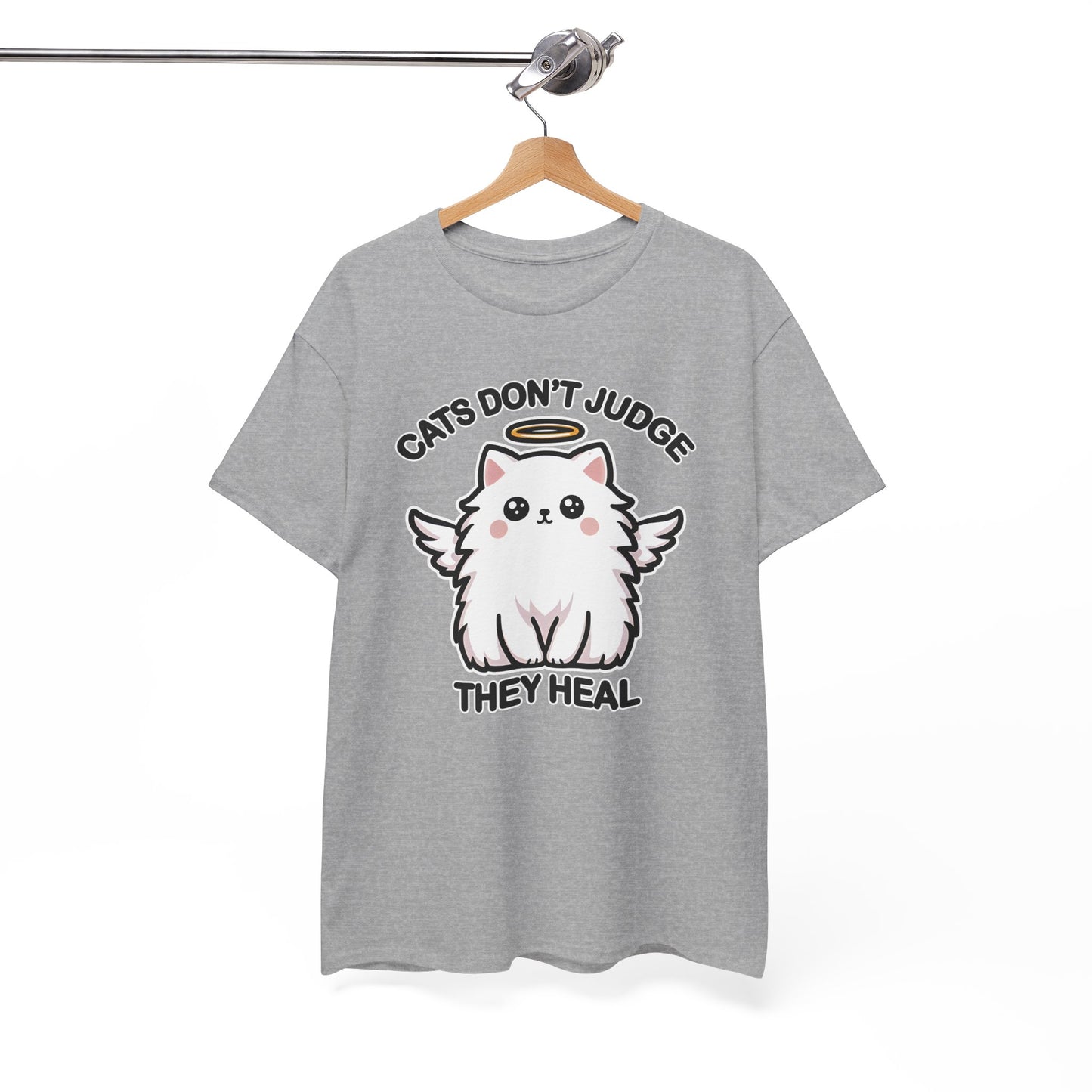 Cats Don't Judge They Heal T-Shirt