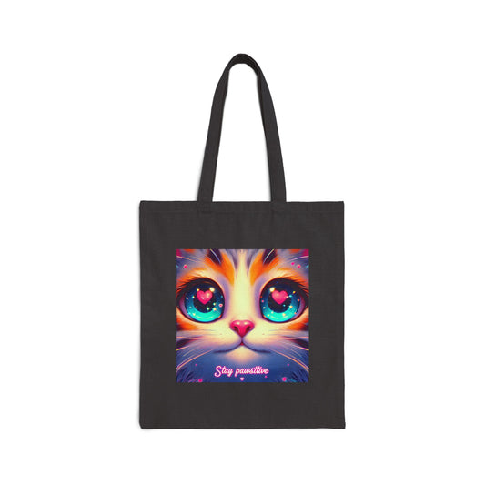 Stay Pawsitive Tote