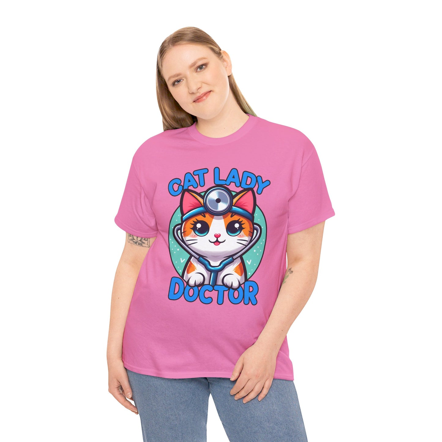 Cat Lady Doctor T-Shirt